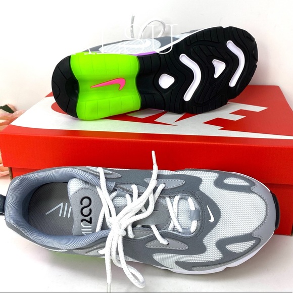 Nike Air Max 200 Cool Grey Canvas W AUTHENTIC - Picture 5 of 8